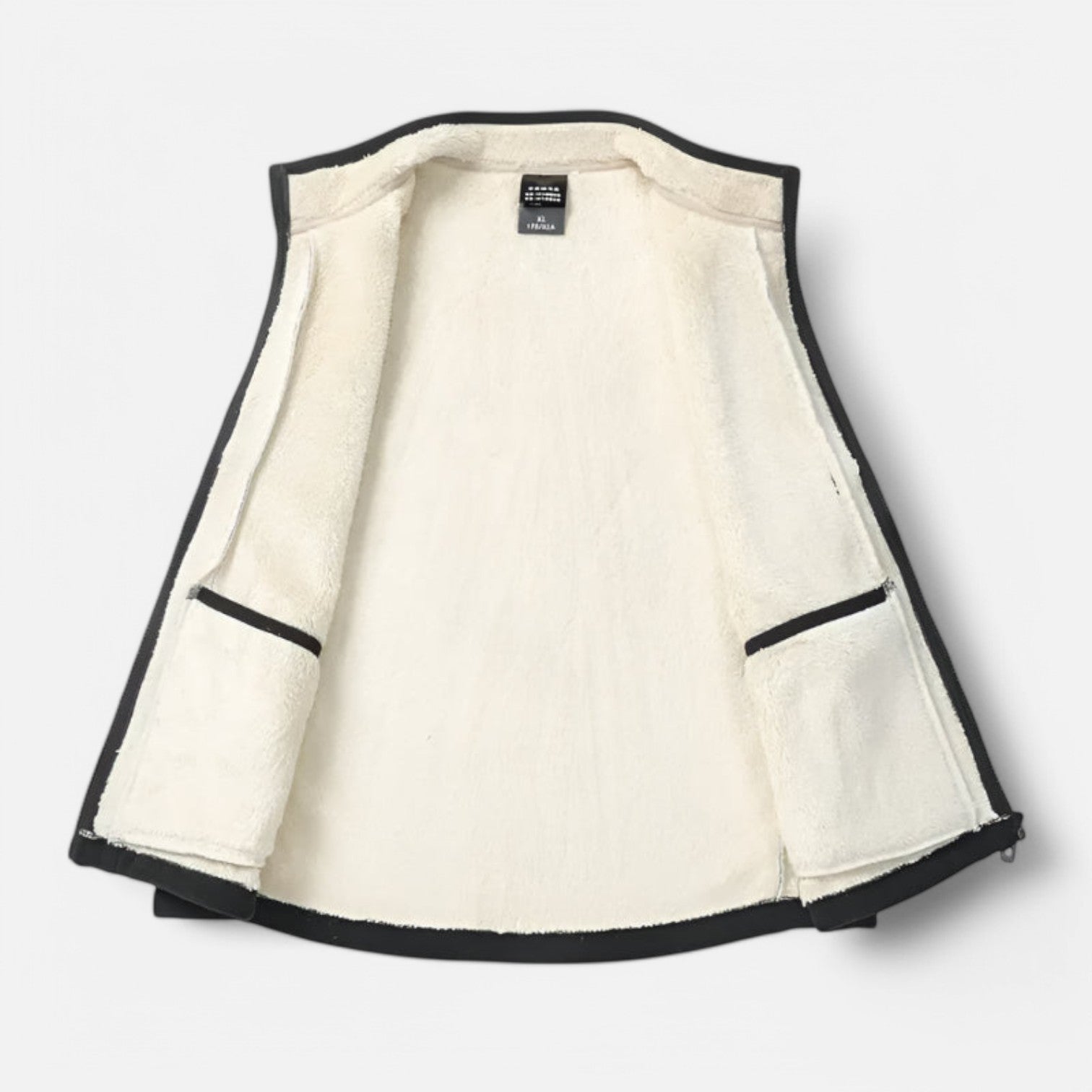 Monacogents | Lambswool Padded Vest with Stand Collar