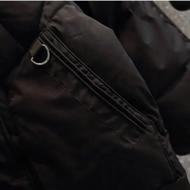 Momoka | Oversized Thick Short Down Jacket