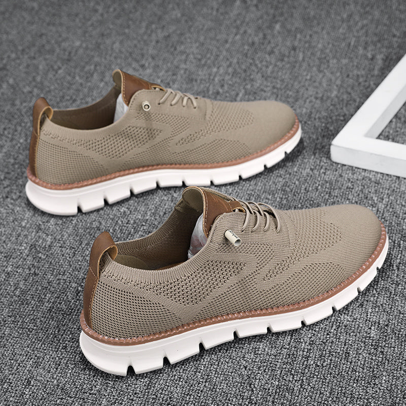 Men’s Orthopedic Running Shoes - Breathable Knit Upper - Cushioned Sole - Supportive Fit