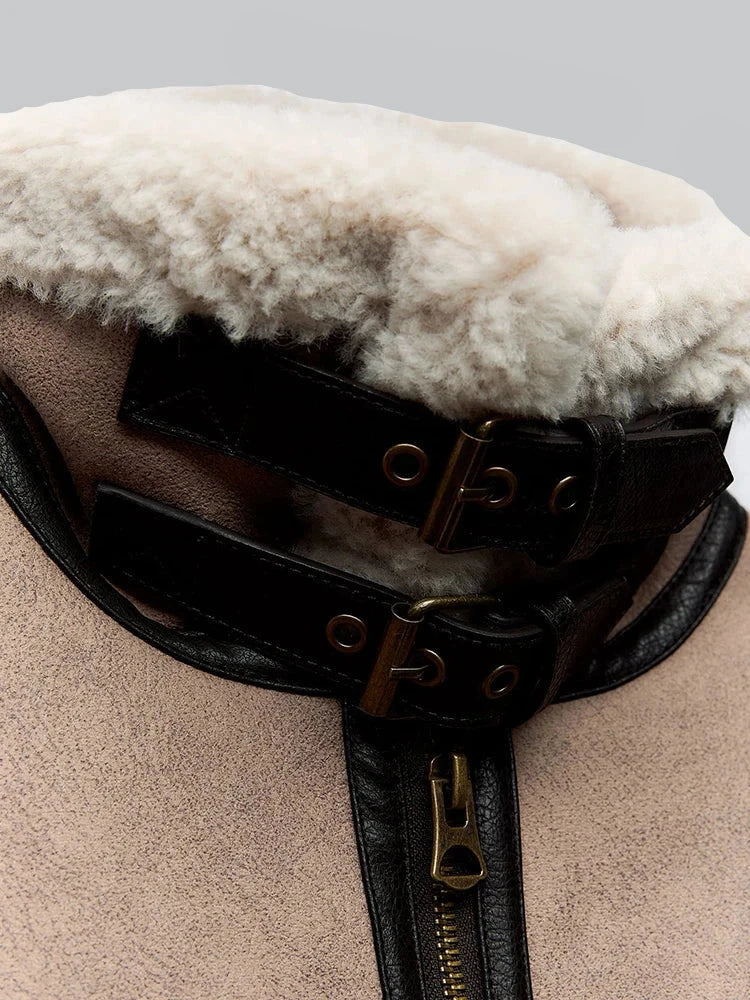 Stylish winter outerwear jacket for women