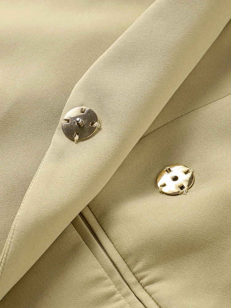 Oversized collared blazer for women