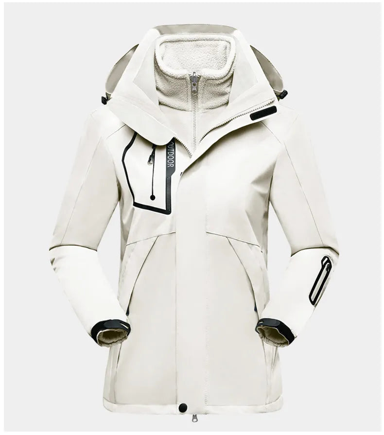 3-in-1 weather protection jacket for women