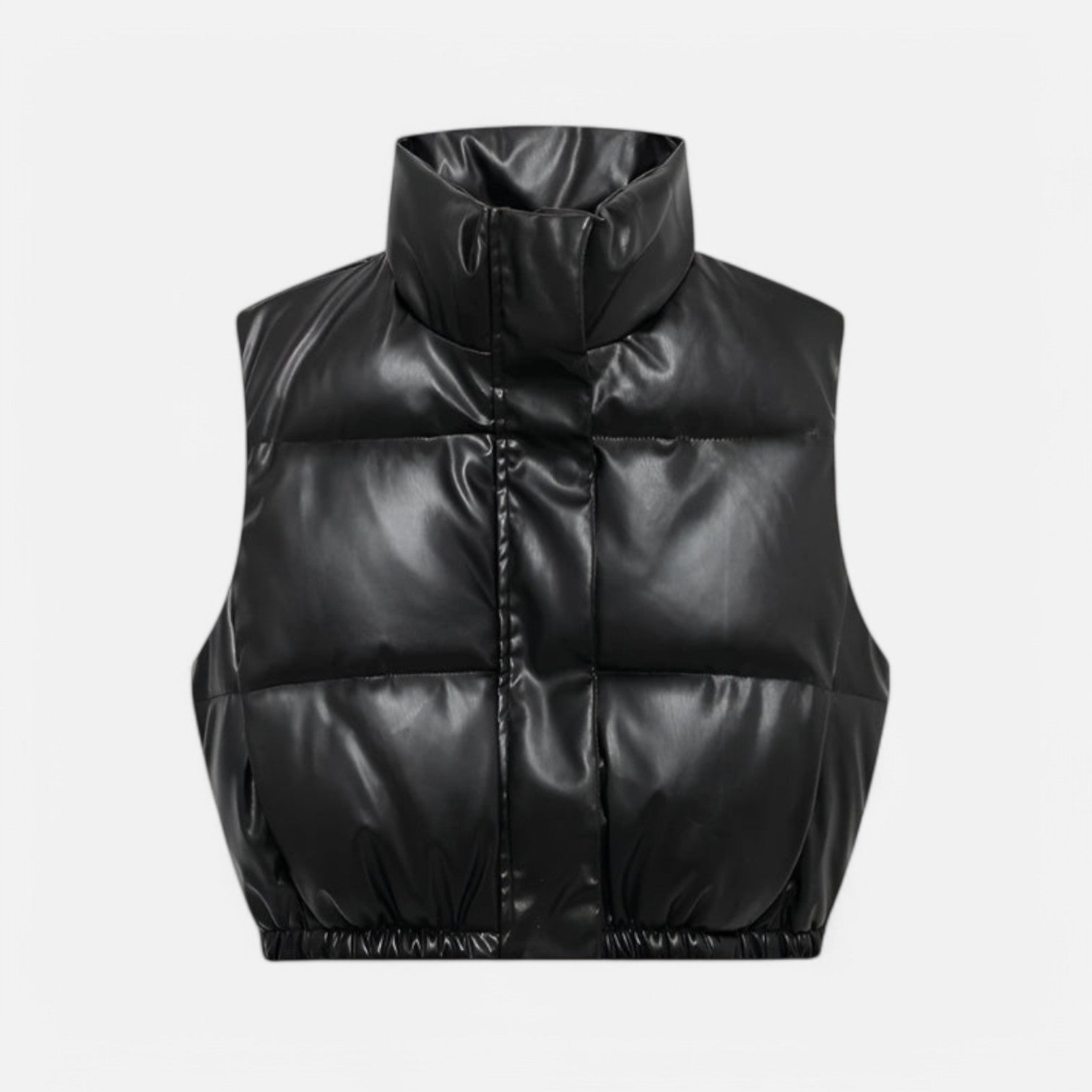 Monacogents | Sleek Zipper Vest Jacket