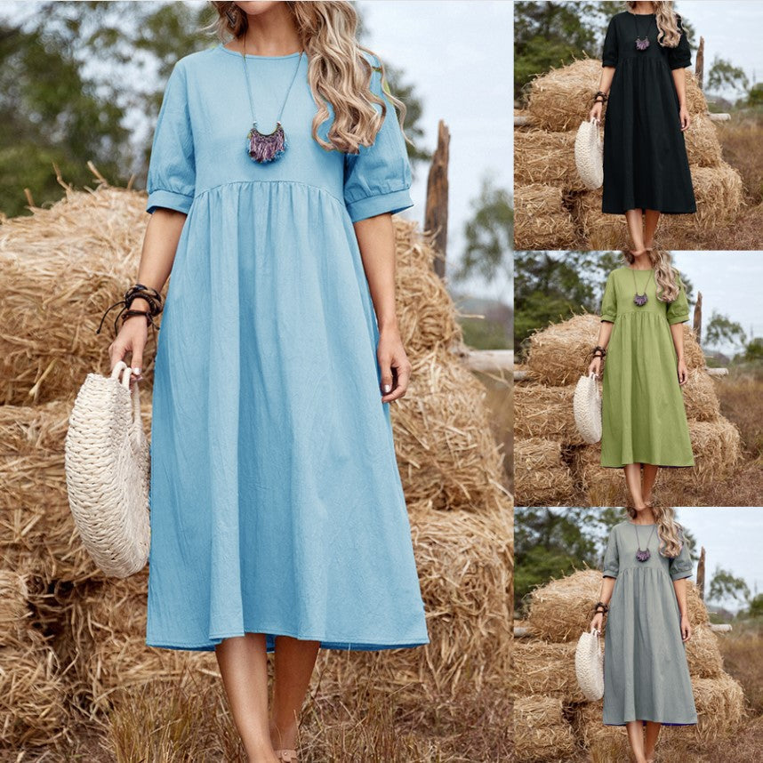 Women's Summer Casual Midi Dress | Ideal for Summer