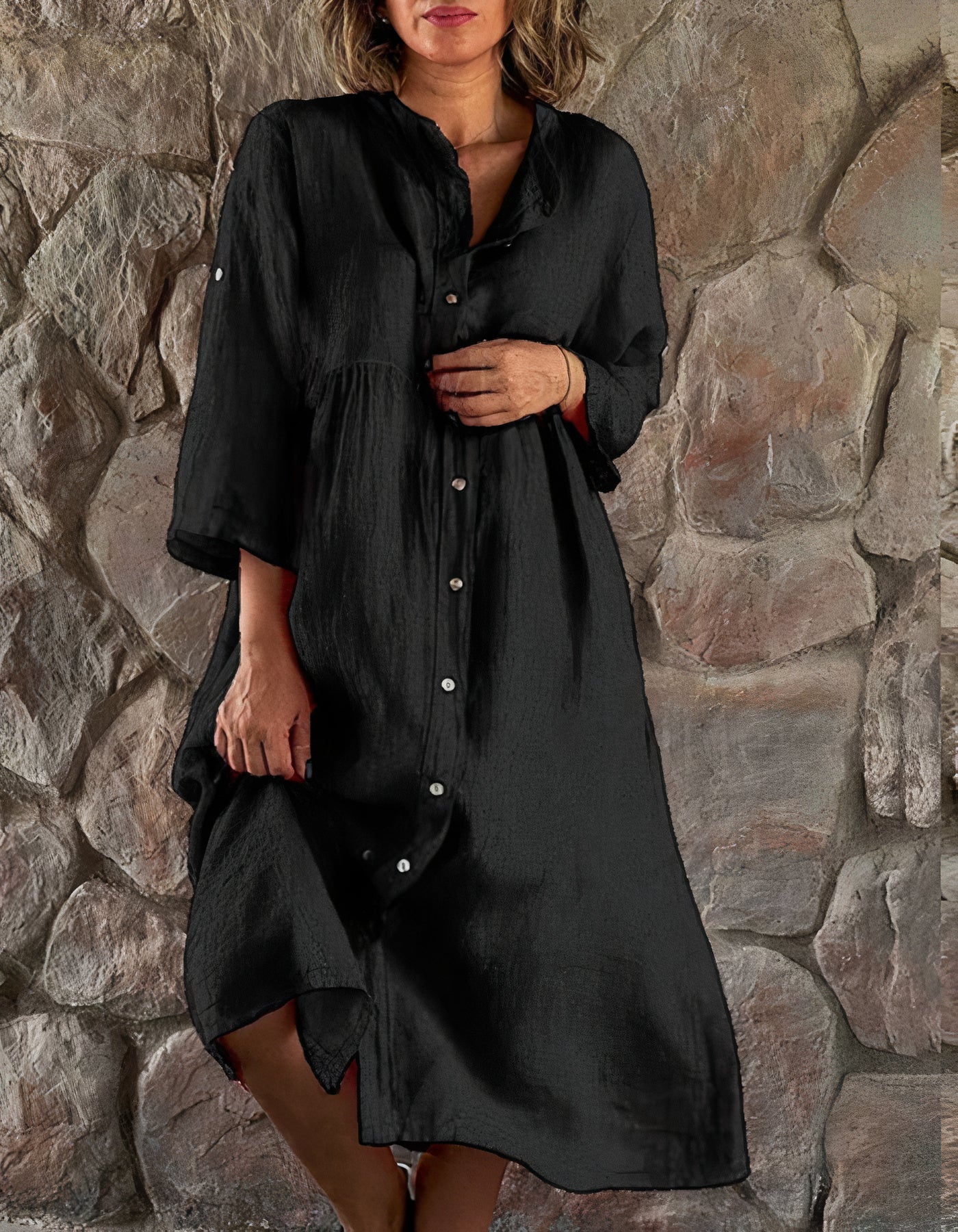 Long Midi-Dress