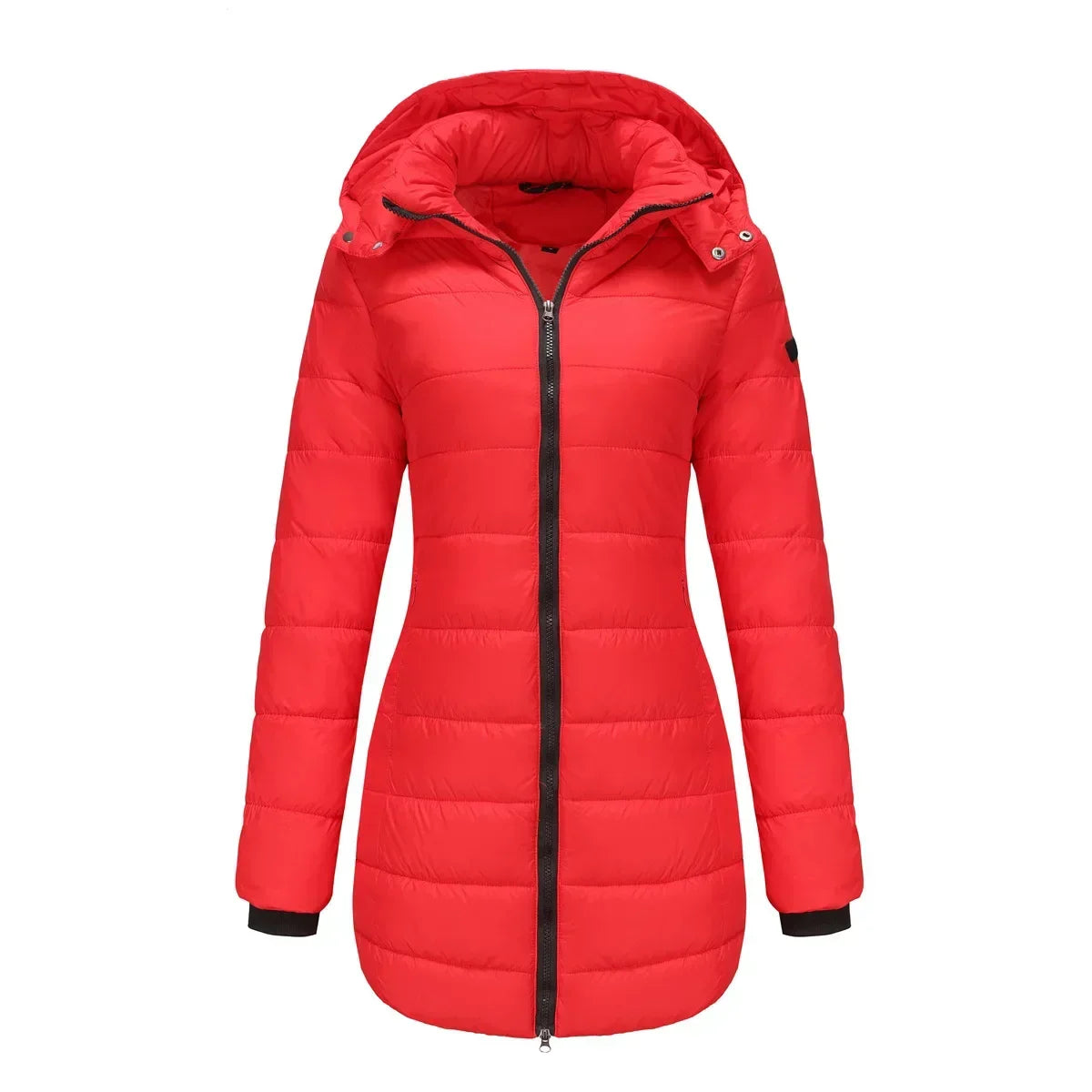 Nadiika | Women's Winter Puffer Jacket with Detachable Hood - Warm & Stylish