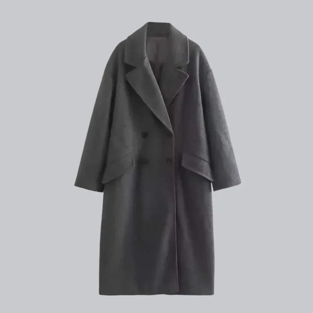 Chic double-breasted trench coat for women