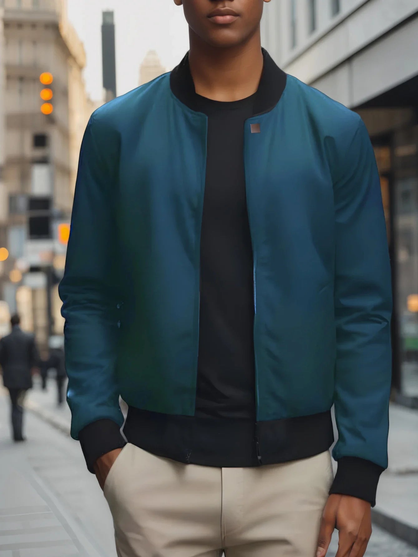 Men's Casual Thin Jacket - Loose Fit - Various Colors