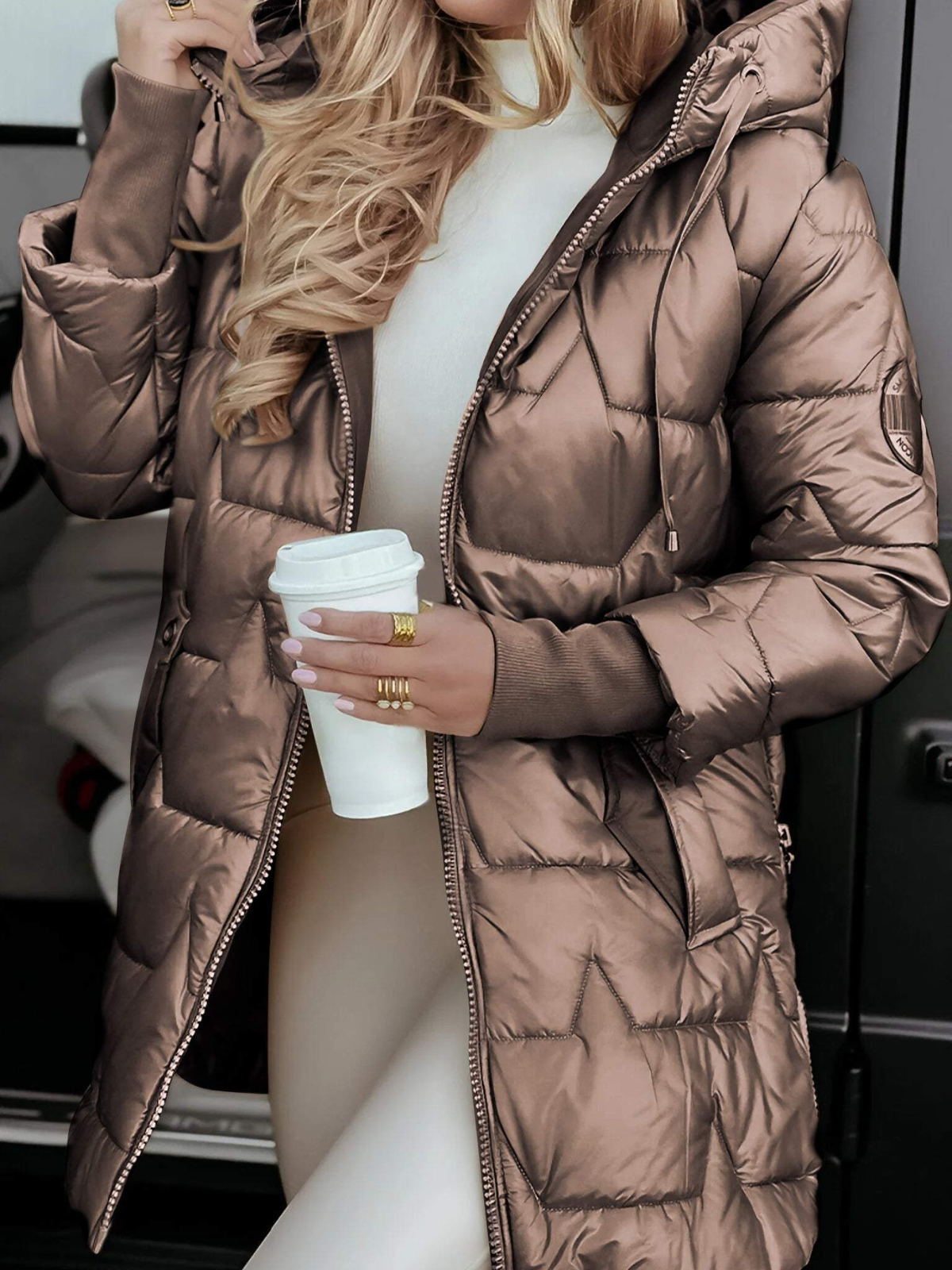 Elegant autumn jacket for women