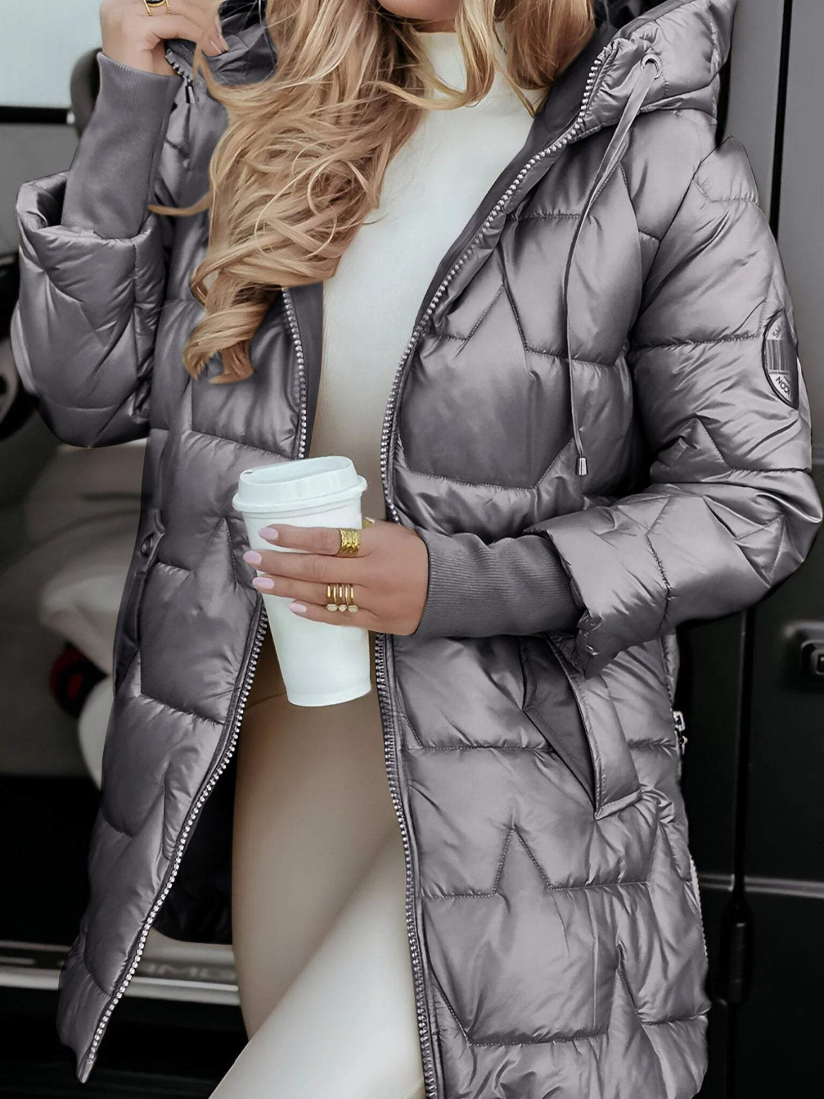 Elegant autumn jacket for women