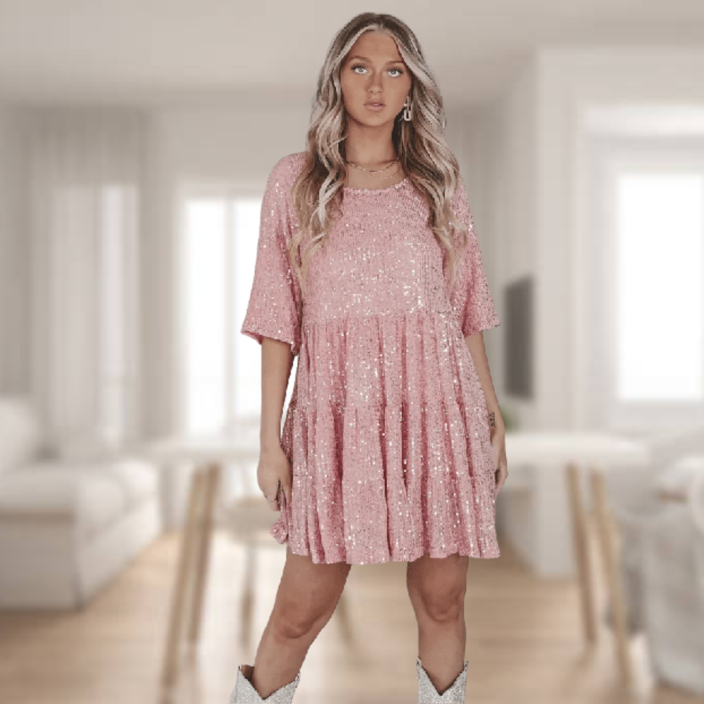 Remy - The best elegant sparkling party dress