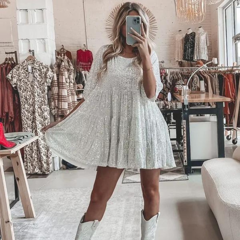 Remy - The best elegant sparkling party dress
