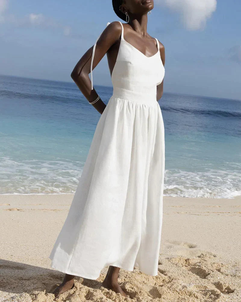 Faelinn | Comfy strapless backless dress