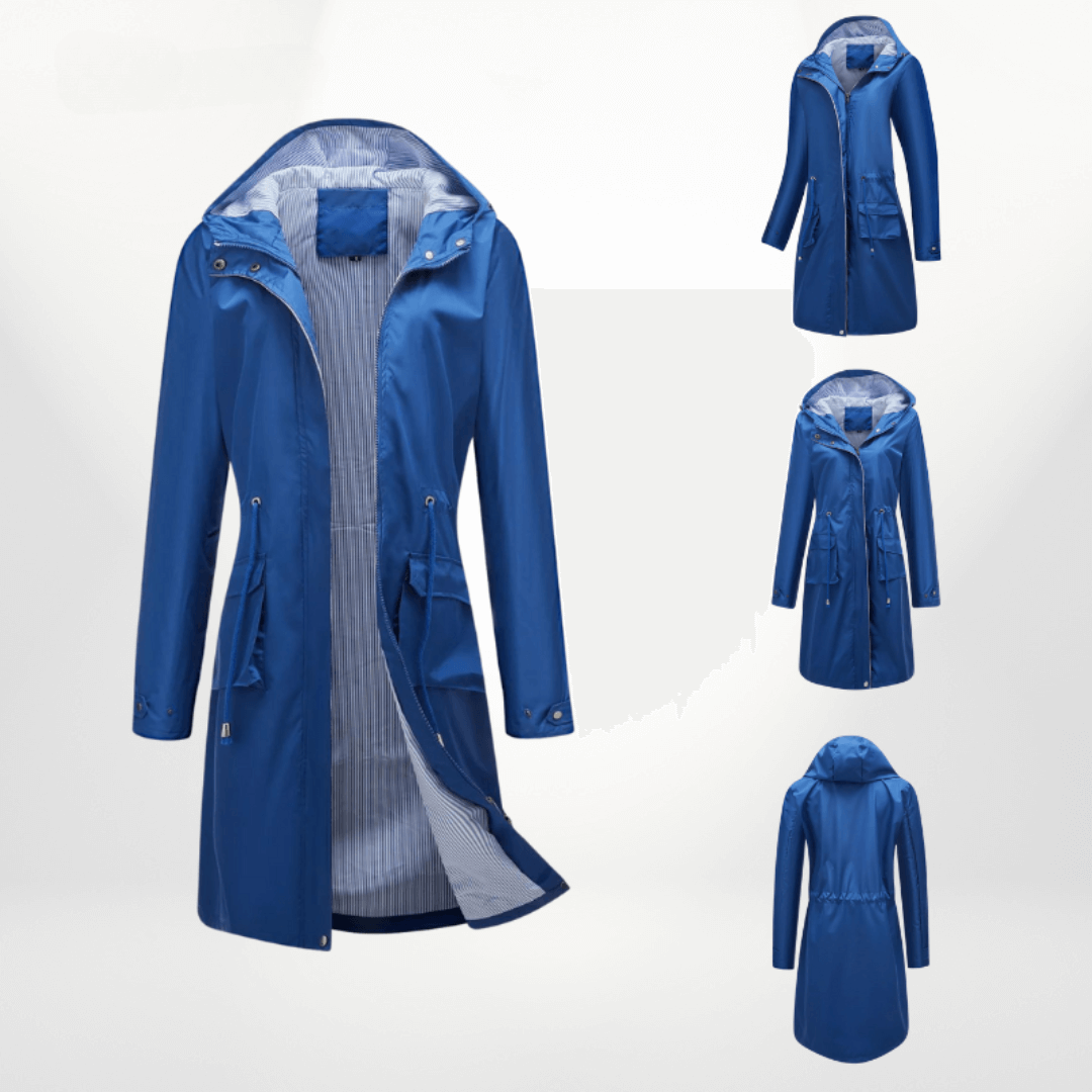 Women's Waterproof Over-Knee Trench Coat