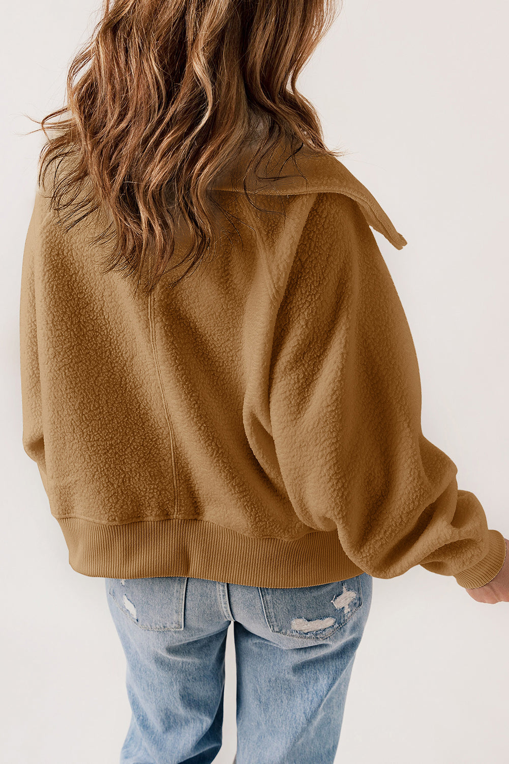 Meral | Women's Buttoned Open-Front Jacket - Stylish & Versatile