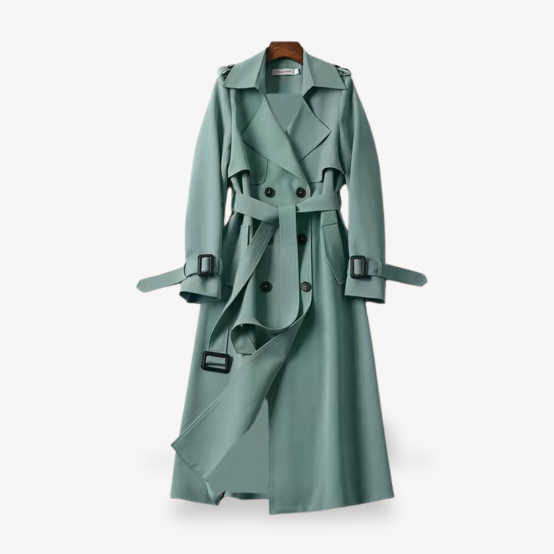 Loravelle | Women's Classic Trench Coat Jacket
