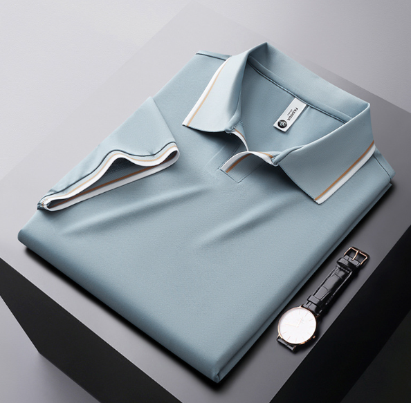 Egon - High-quality lapel polo shirt