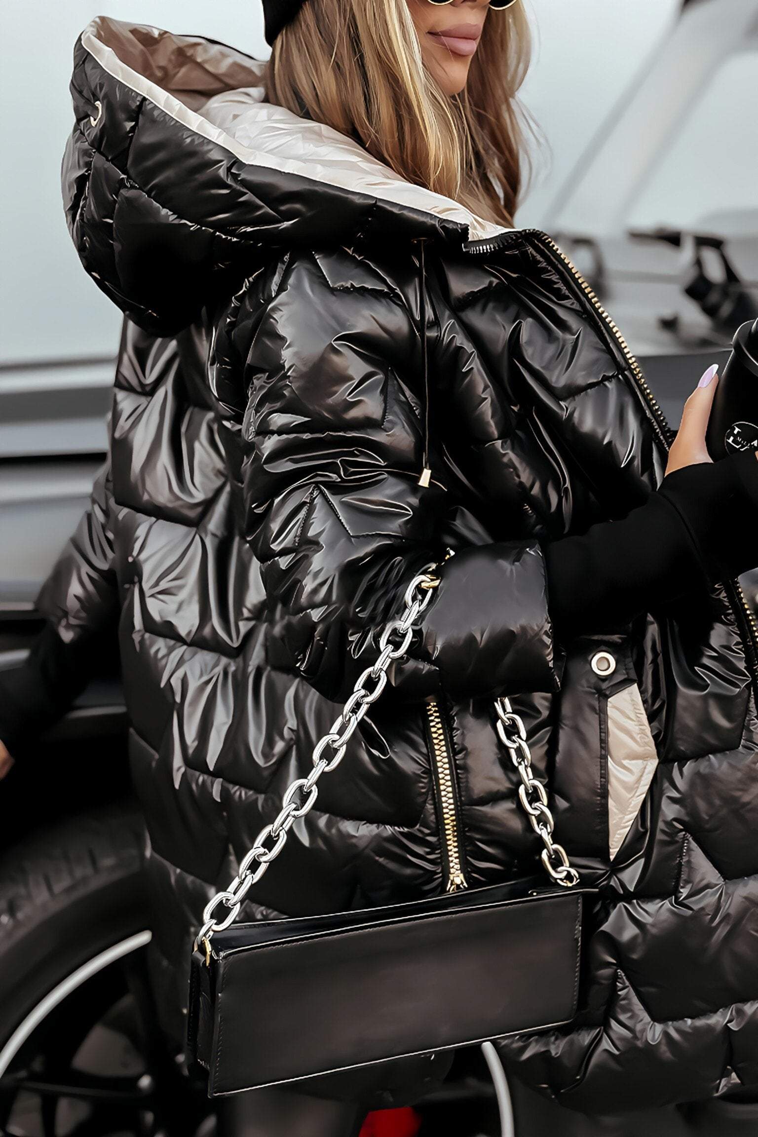 Clara | Women's Elegant Hooded Jacket - Chic & Comfortable