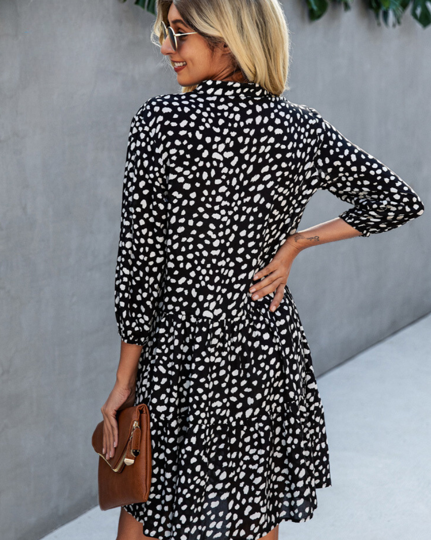 Ondine - Casual button summer dress
