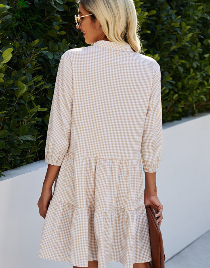 Ondine - Casual button summer dress