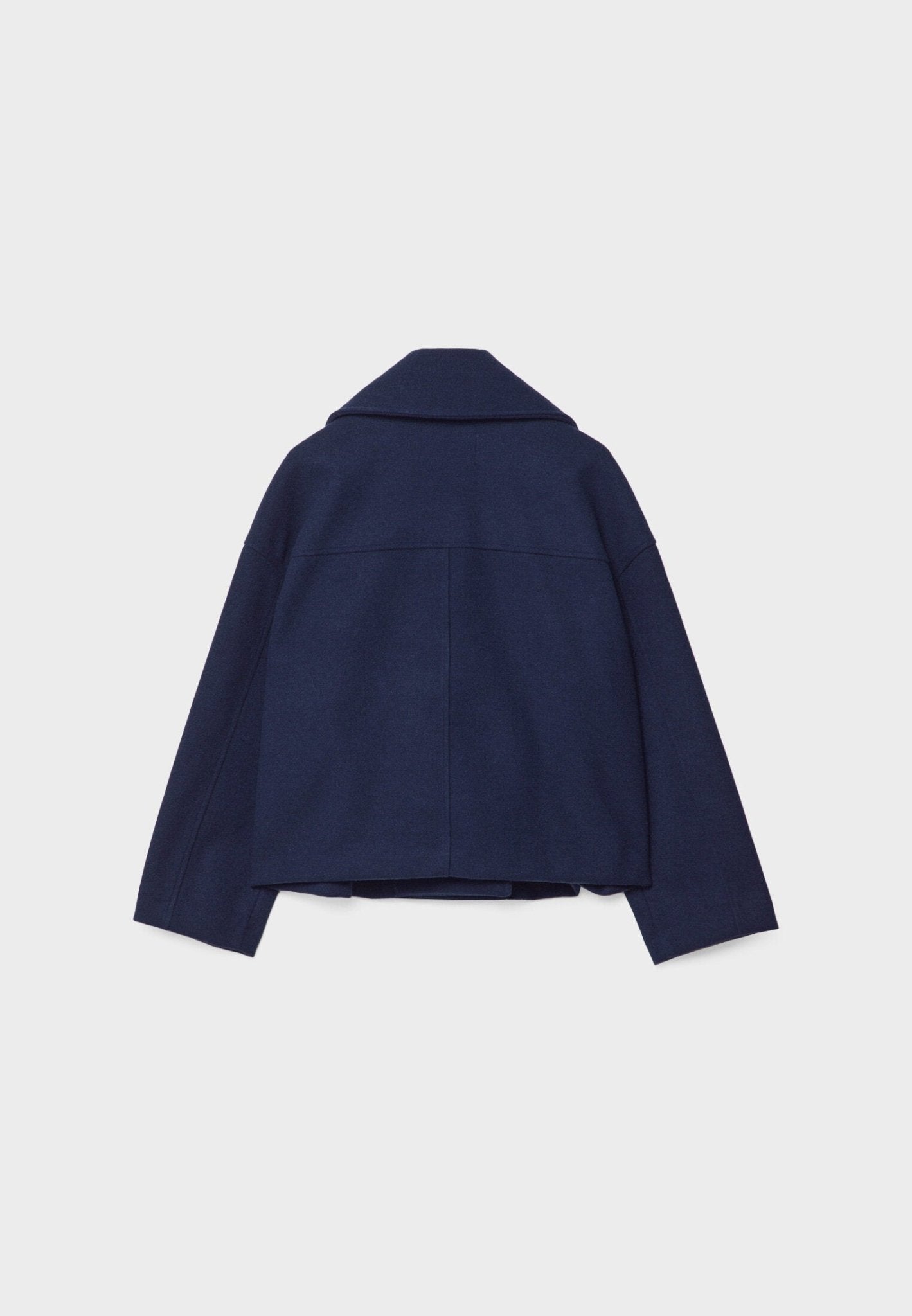 Short double-breasted jacket for women
