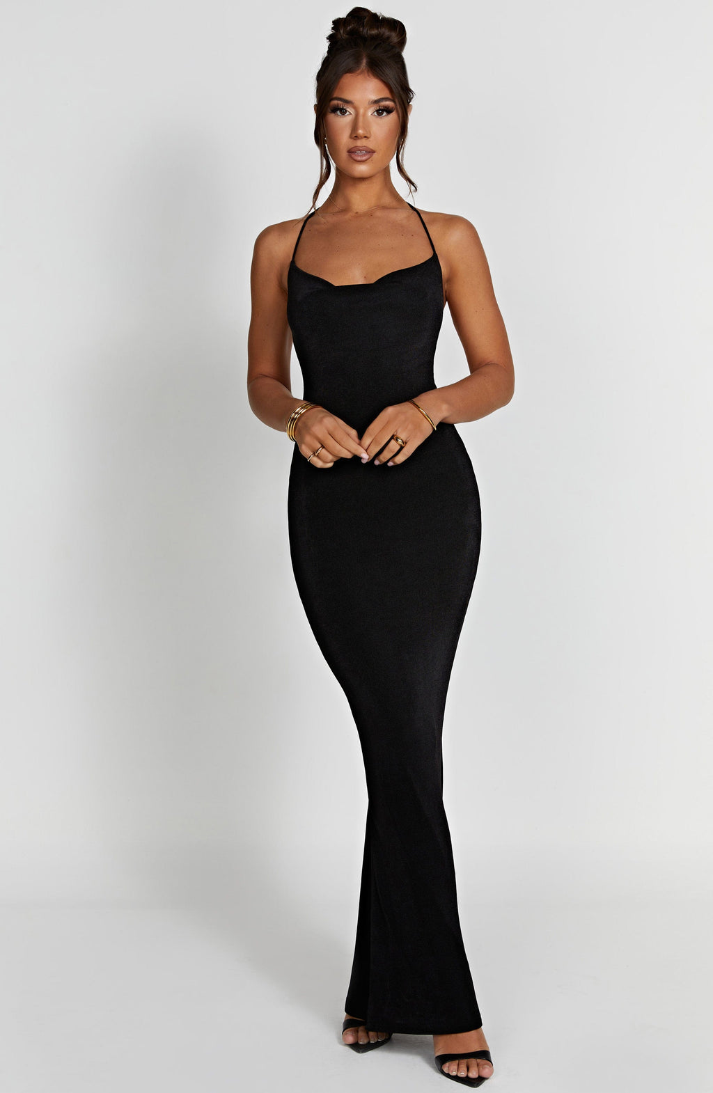 TALISA MAXI DRESS - BLACK