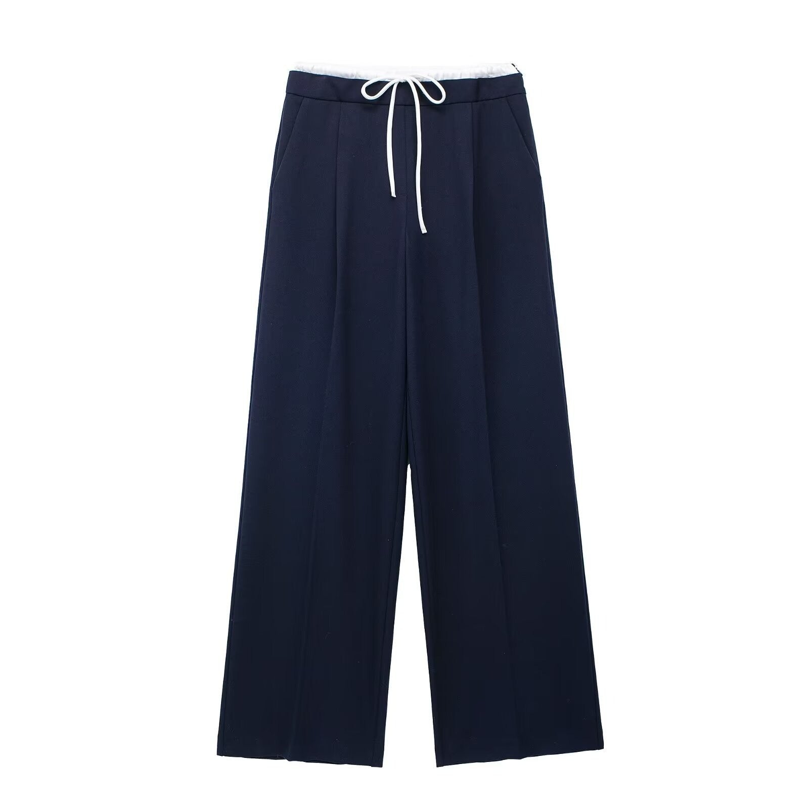 Annmarie - trousers with high waist and wide leg