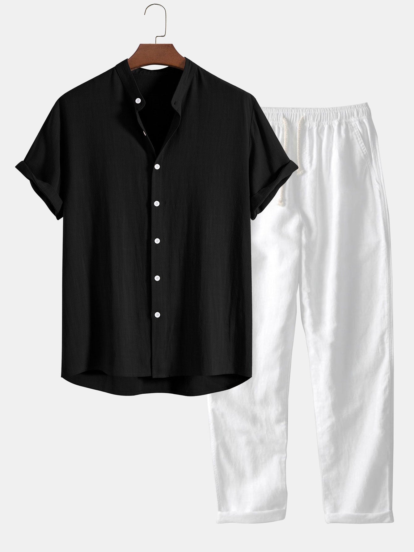 Sergio - Shirt and Pants Linen Set