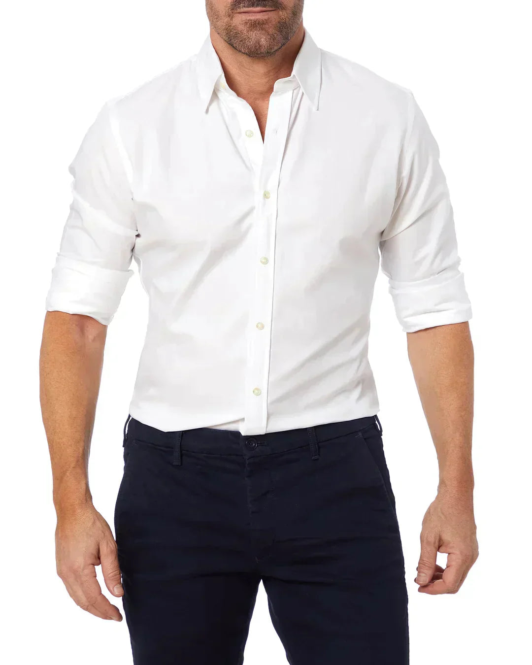 Janos - Elite stretch zip shirt for casual looks