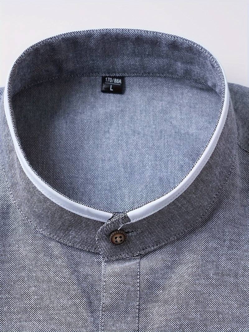 Vincent - Long-armed collar shirt for men