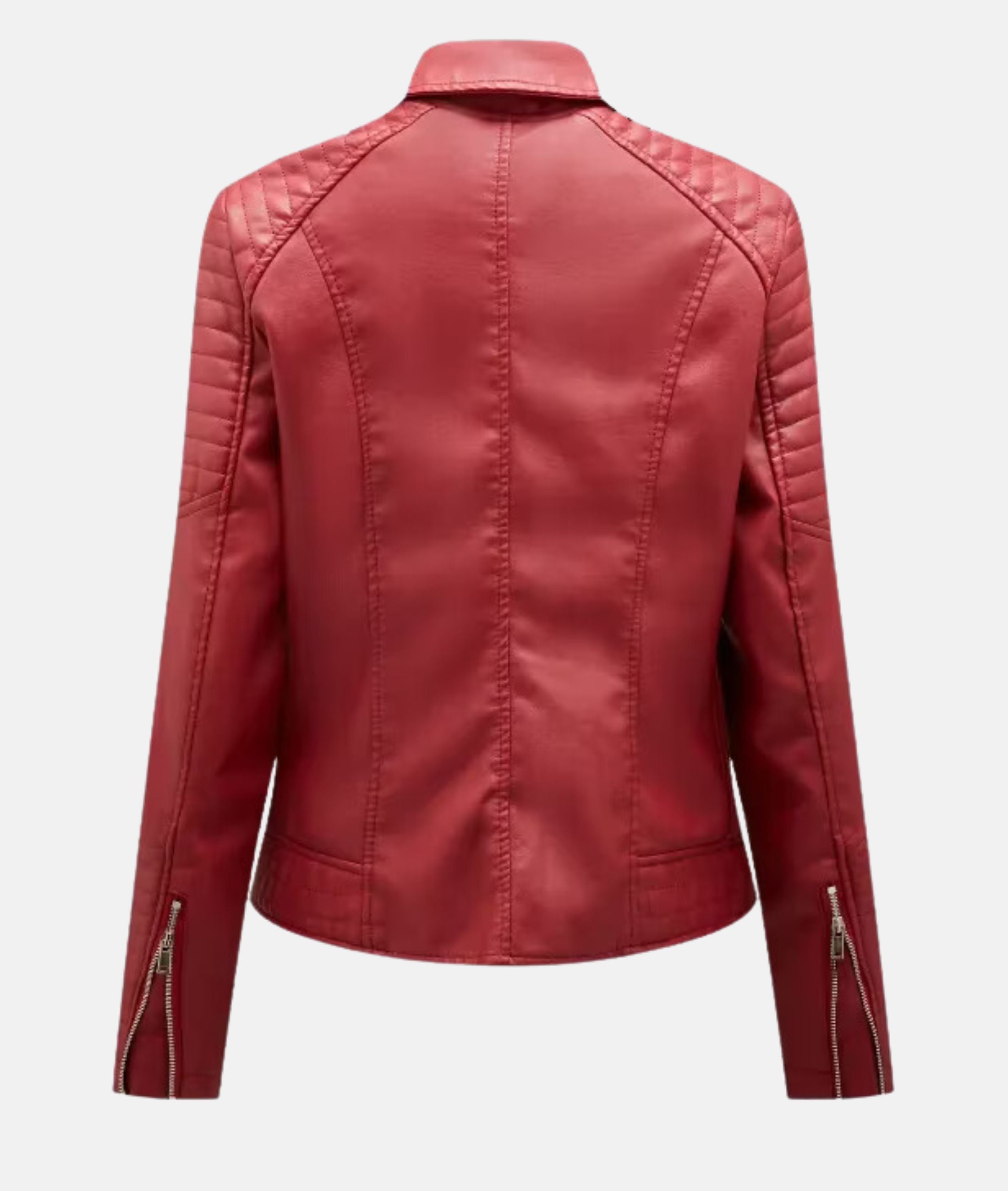 Adelphe - Ladies leather jacket without hood