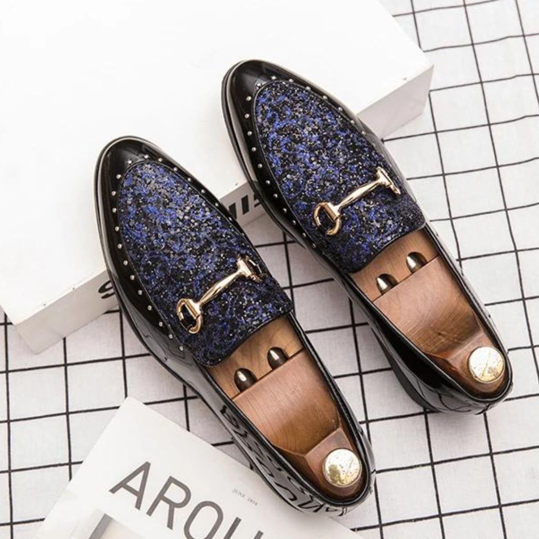 Sirius - Slipper with buckle and glitter effect