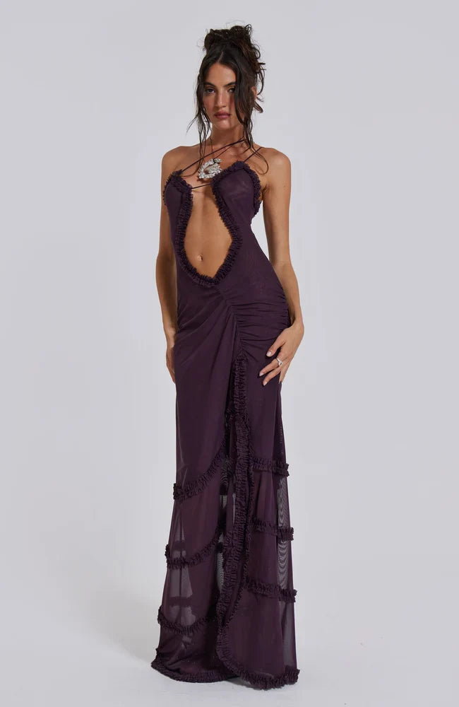 Aglaia - Style Hollow-out camisole dress