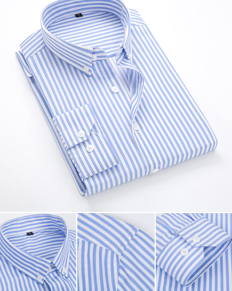 Terrell - Vertical striped shirt