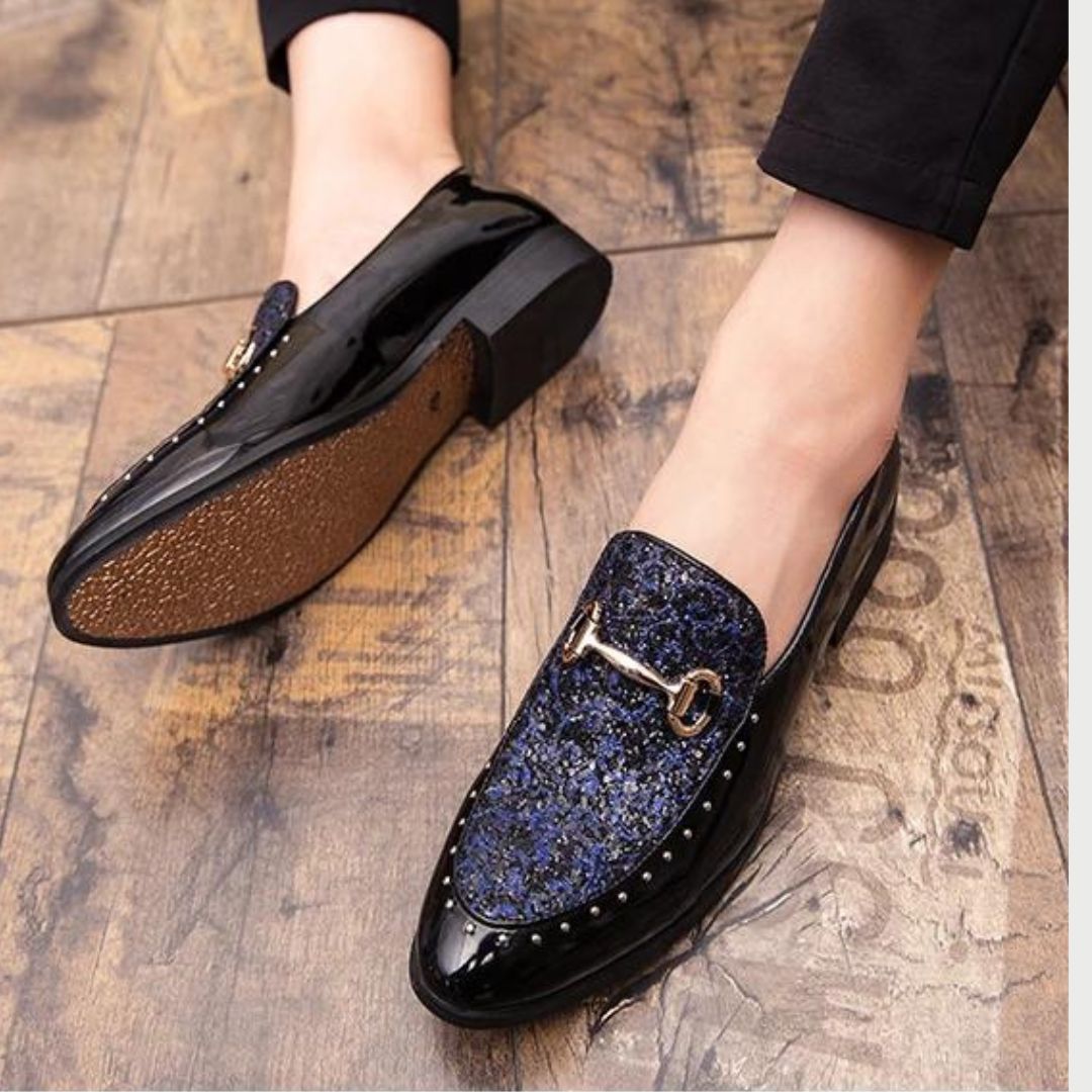 Sirius - Slipper with buckle and glitter effect