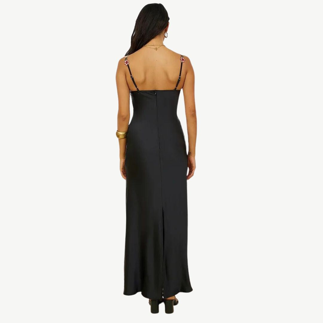 Satin slip dress