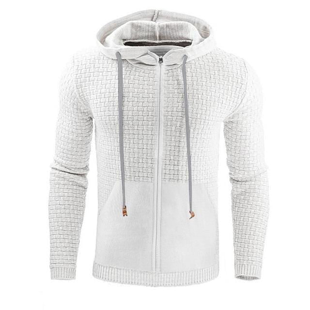 Hugo - Hooded jumper with zip