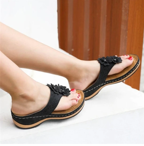 Flower Platform Casual Women's Sandals