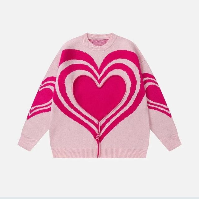 Valentina - Sweater with a brave heart