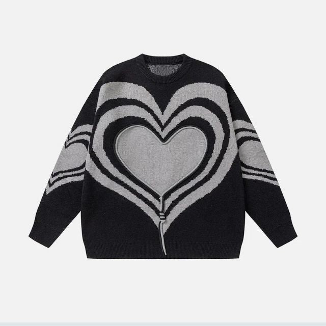 Valentina - Sweater with a brave heart