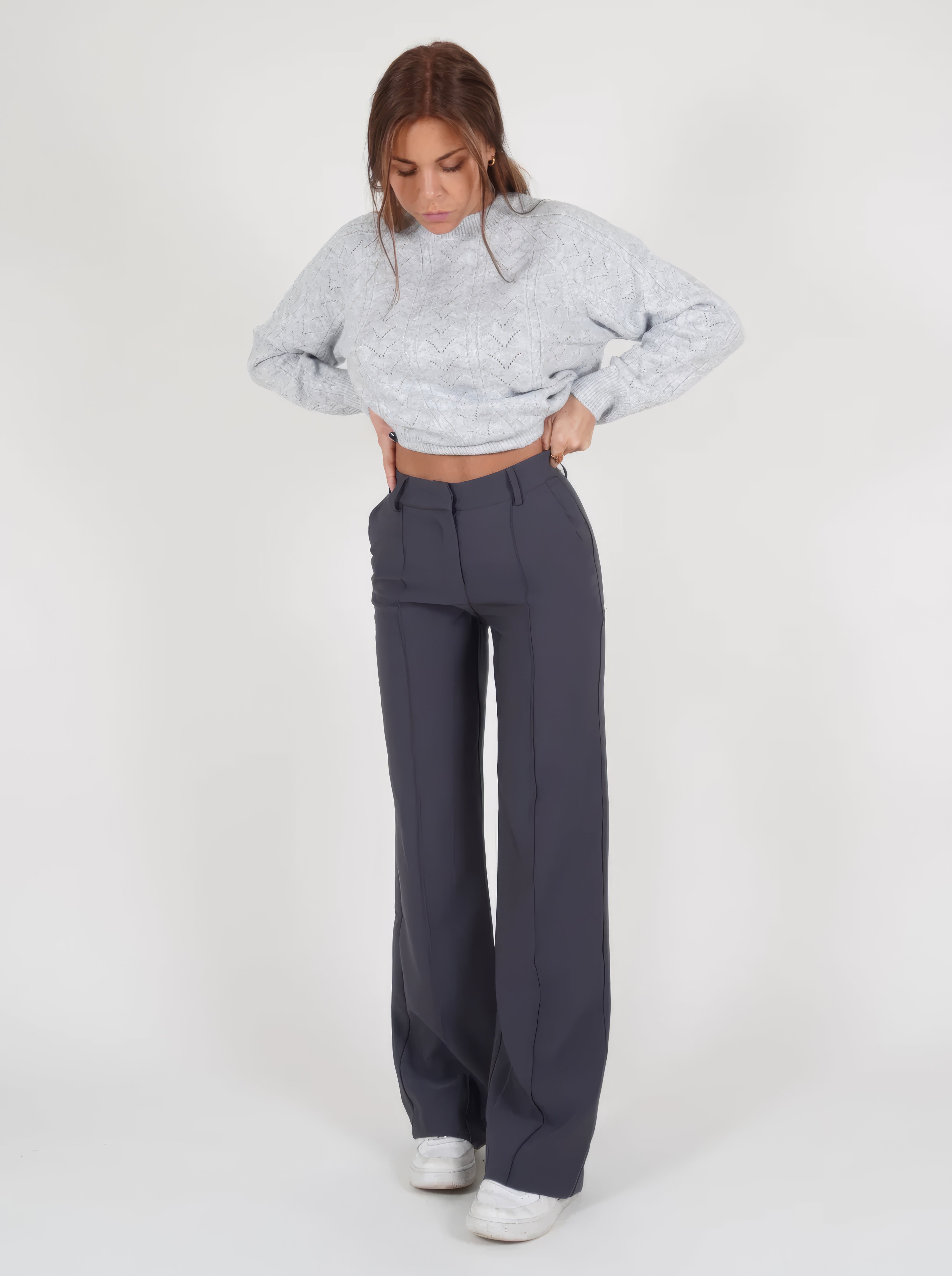 Susanne - Elegant, Comfortable Pants With Wide Legs