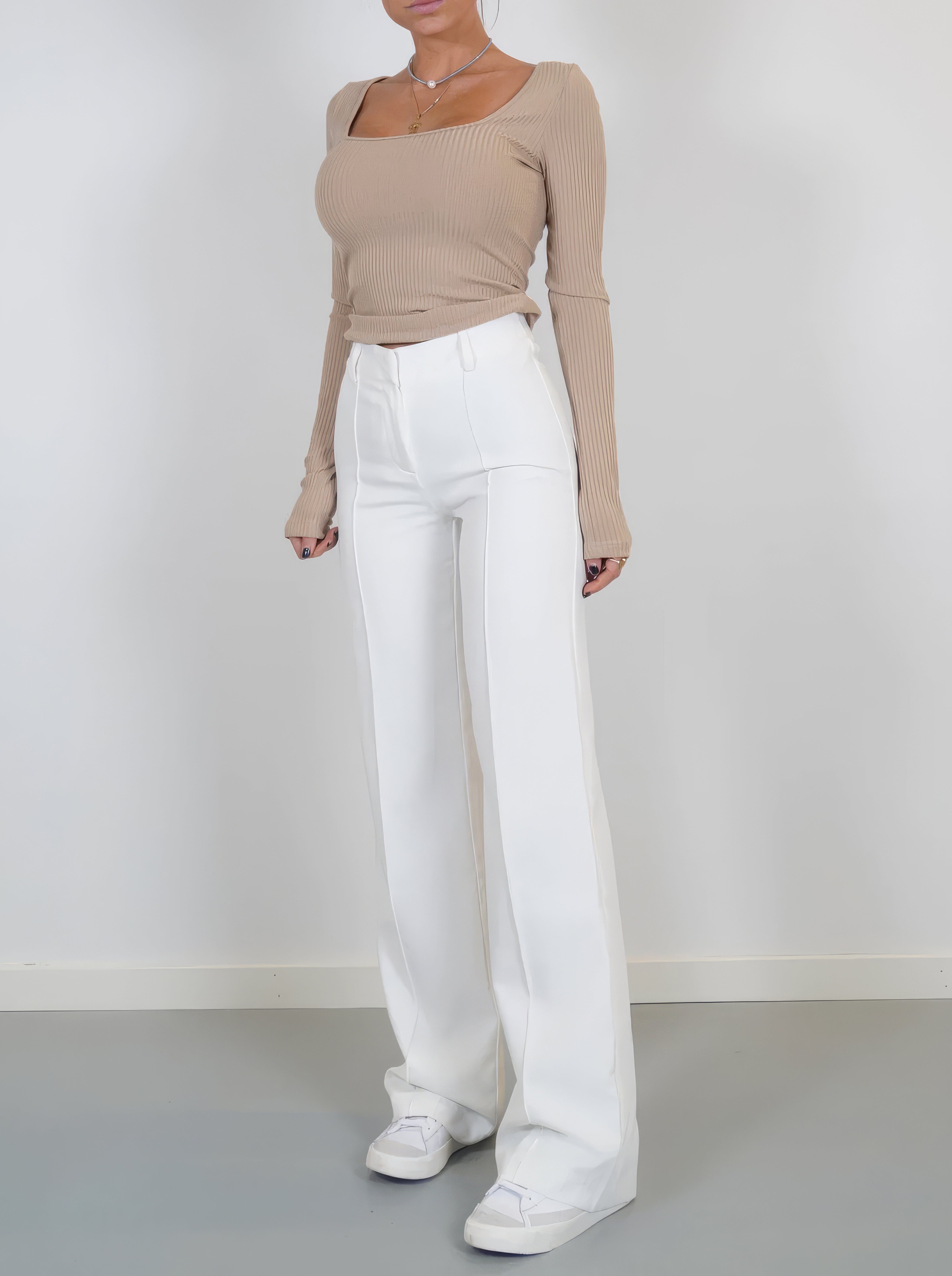 Susanne - Elegant, Comfortable Pants With Wide Legs