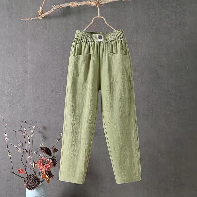 Elena - Comfortable Trousers With Elastic Waistband