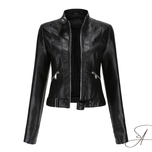 Roza - Elegant Leather Jacket