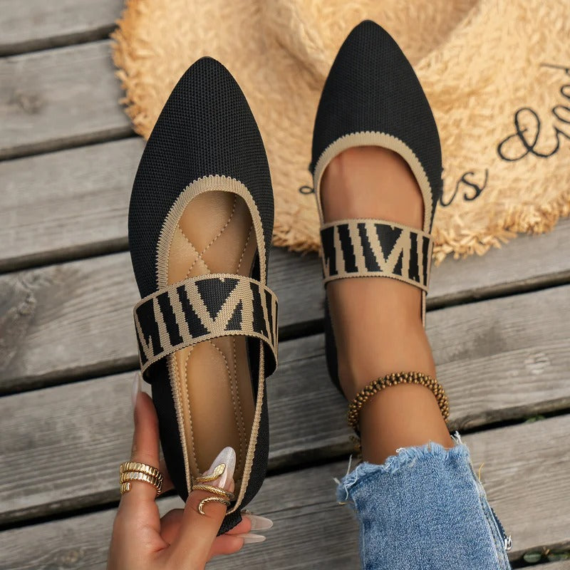 Landra - Chic & comfortable pointed flat shoes