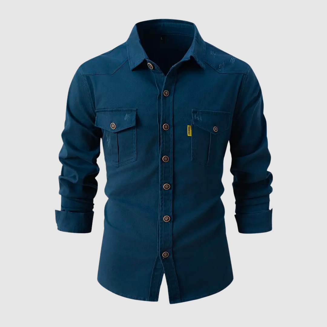 Laurens - Trendy Men's Blouse