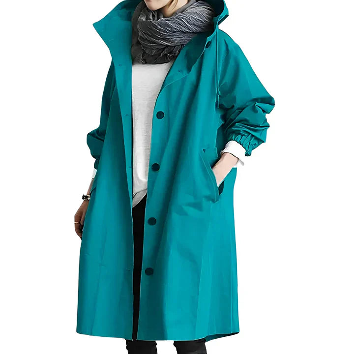 Erin | Women's Stylish Waterproof Rain Jacket - Lightweight & Durable