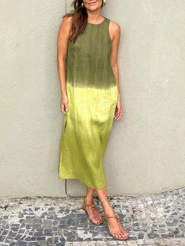 Stylish Women's Summer Dress with V-Neck
