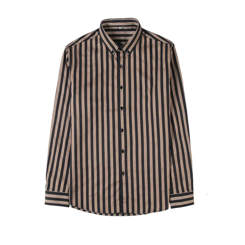 Dean - Vertical stripe shirt