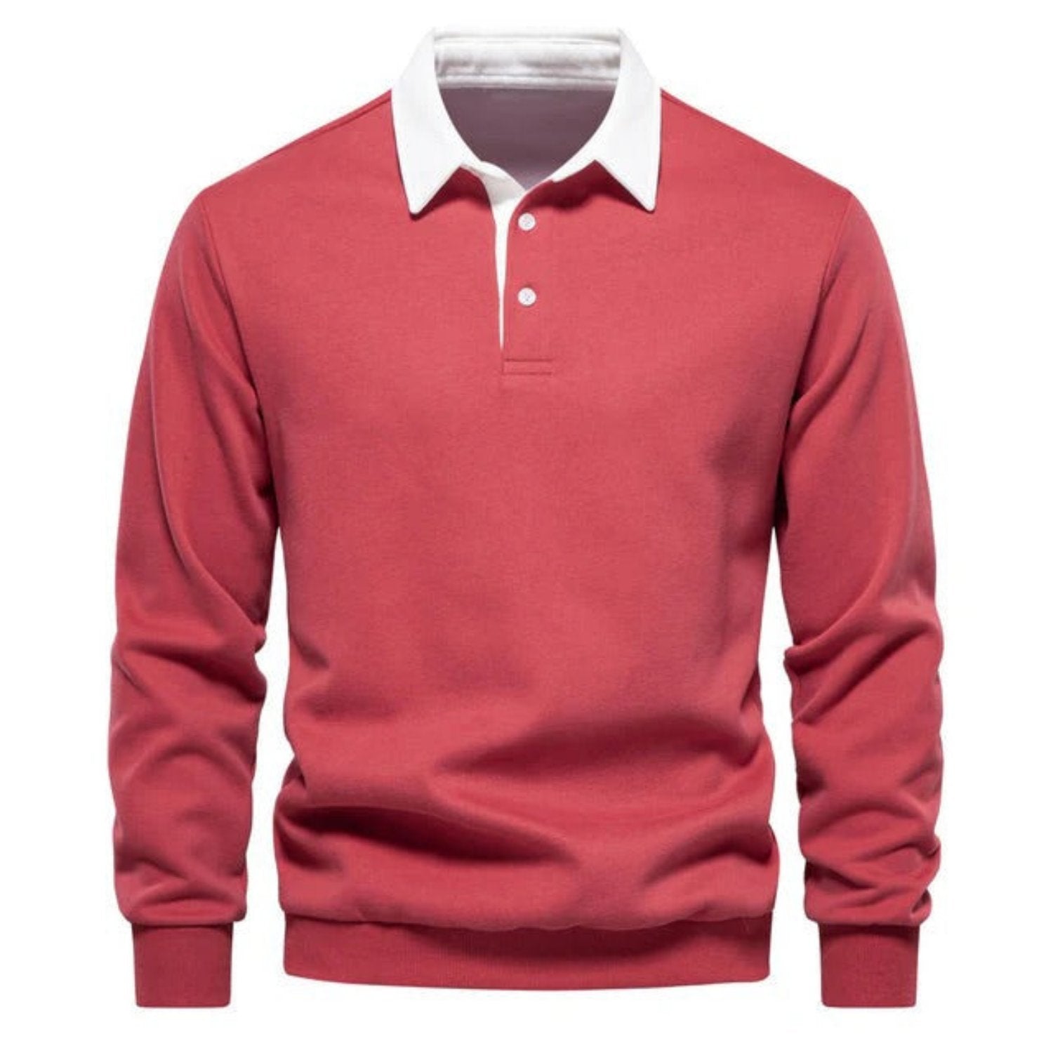 Patrick - Sweater with Collar - Classic - Comfortable - Ideal for Autumn/Winter